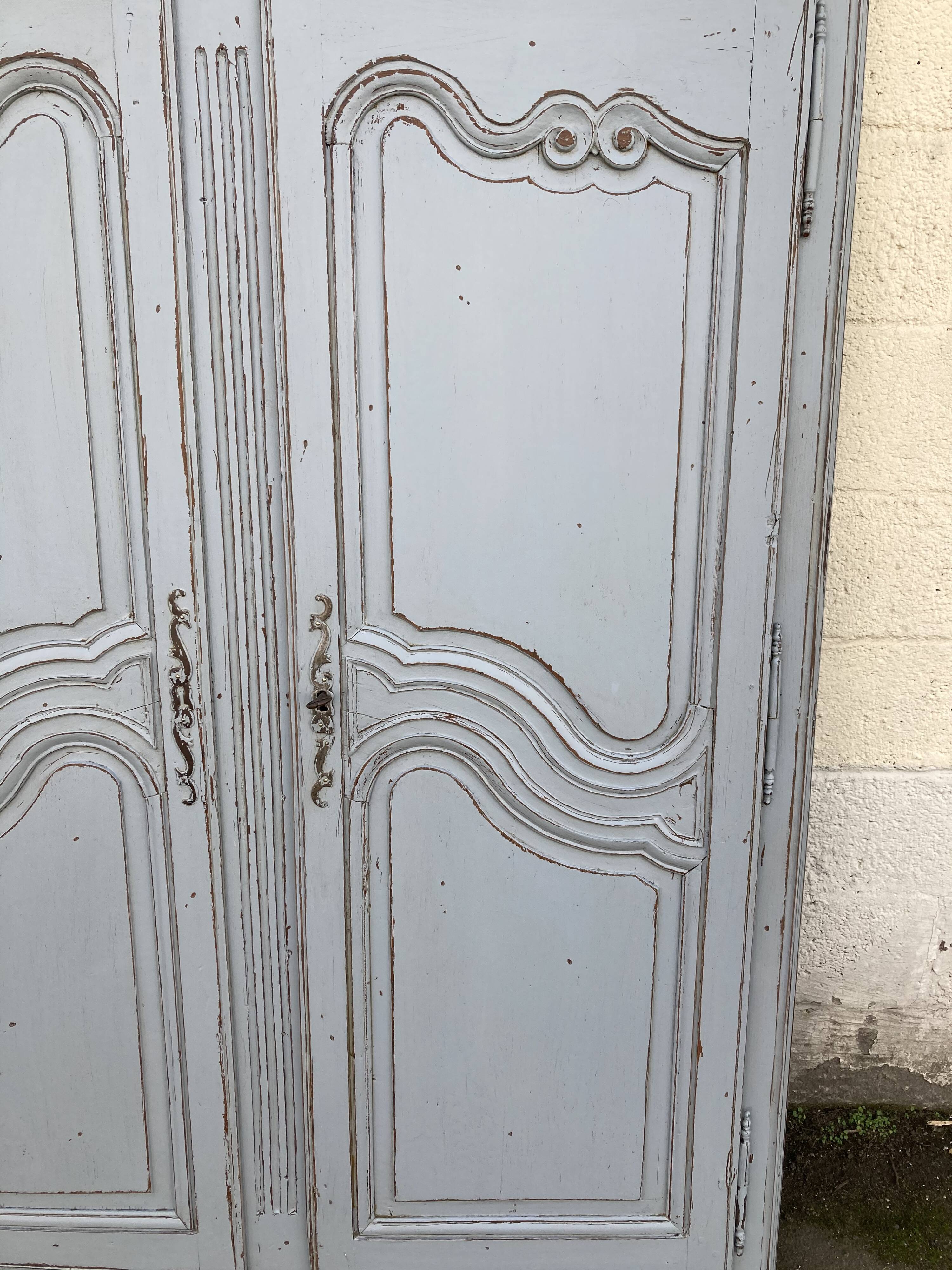 Old 18th century oak closet