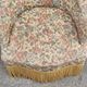 Toad armchair floral tapestry vintage 50s