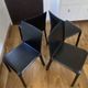 Set of 4 "Alice" Chairs by Bontempi Casa – Leather & Italian Design