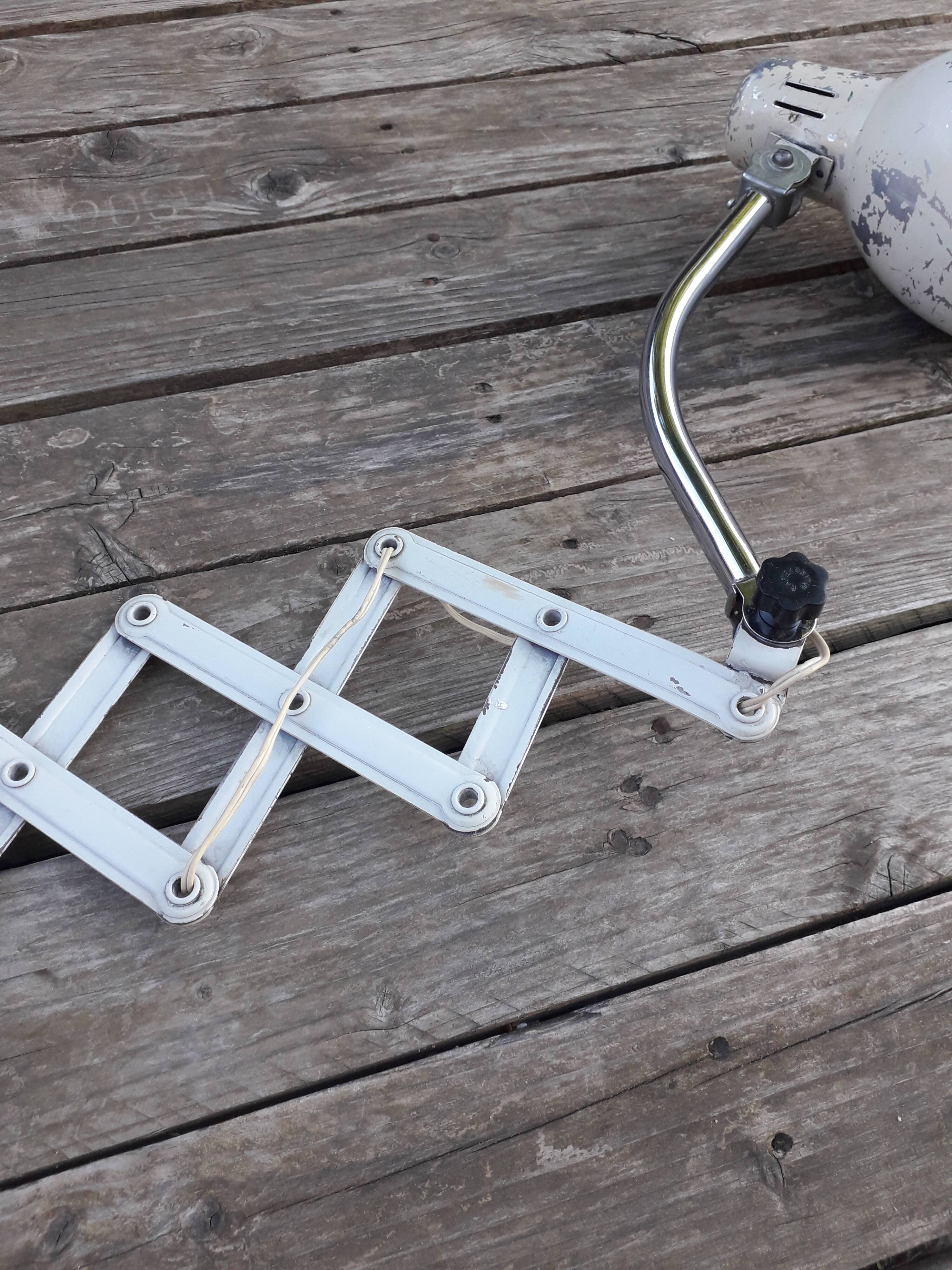 Old scissor wall light - Industrial / workshop - 1950