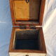 Old teak chest with original unbleached patina