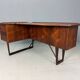 1960s Peter Løvig Nielsen 'Boomerang' Desk Hedensted Møbelfabrik