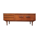 1960s british teak sideboard with bar cabinet