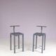 1980s bar stool model: Sarapis by Philippe Starck for Driade Italy