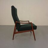 Organic Teak Armchair by Hartmut Lohmeyer for Wilkhahn, 1960s