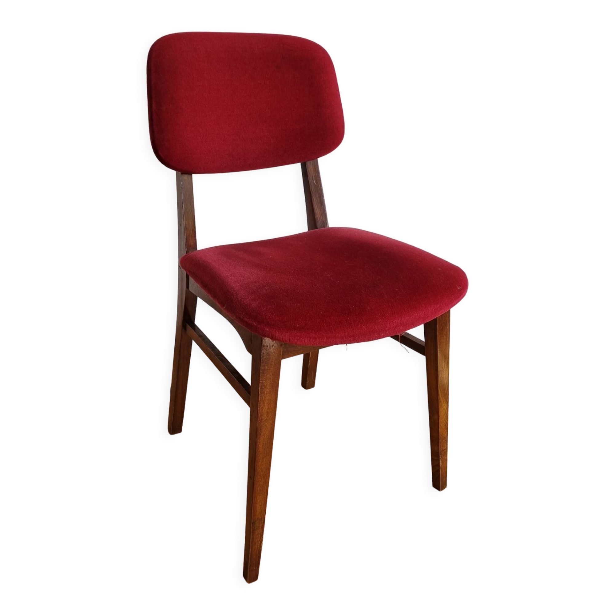 Vintage velvet chair