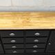 Craft furniture black patina two doors and eight drawers
