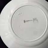 Set of 3 flat plates Pexonne Fenal Frères Nymphéa model