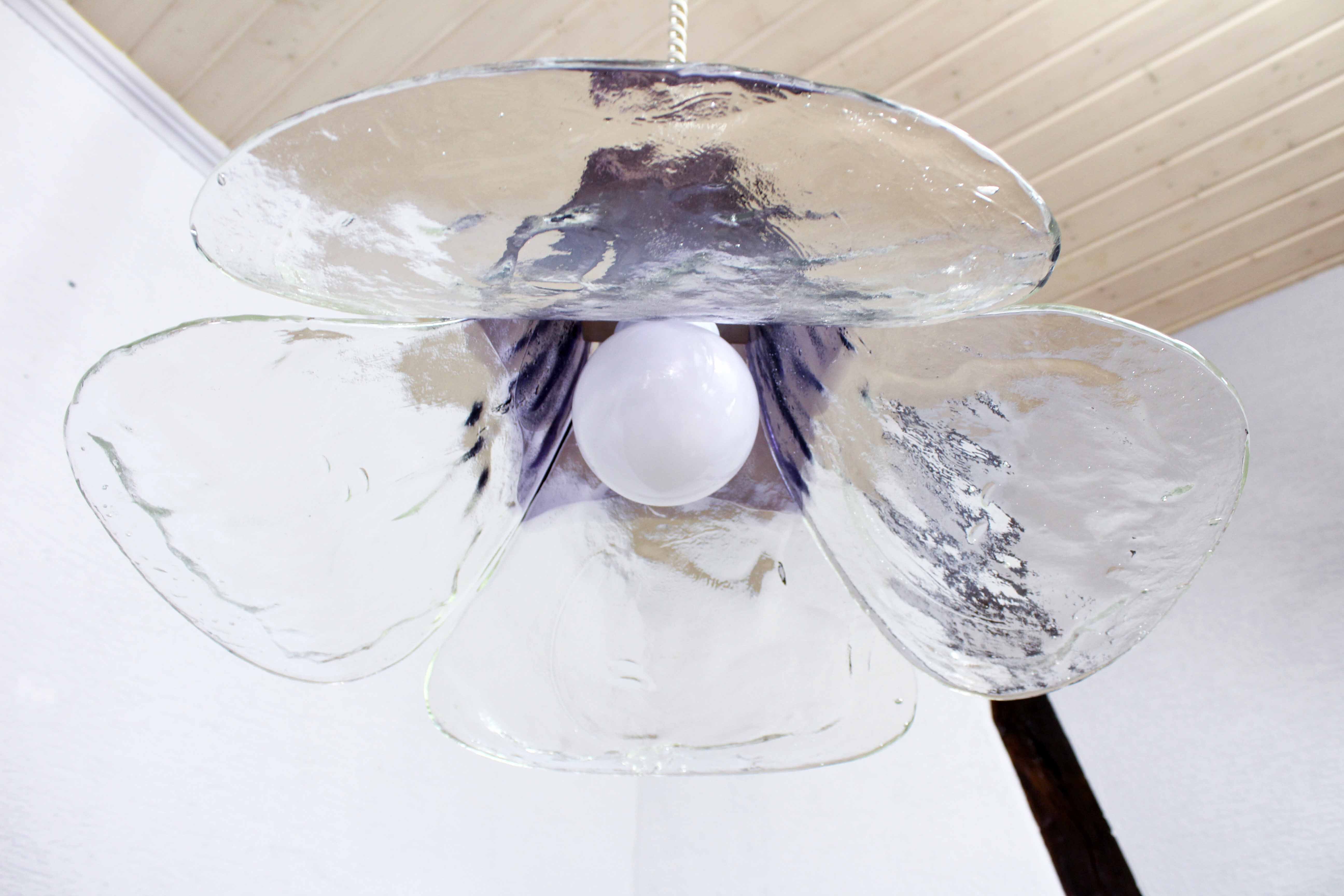 Mazzega chandelier by Carlo Nason in Murano glass