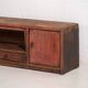 Antique red TV cabinet (c.1900)