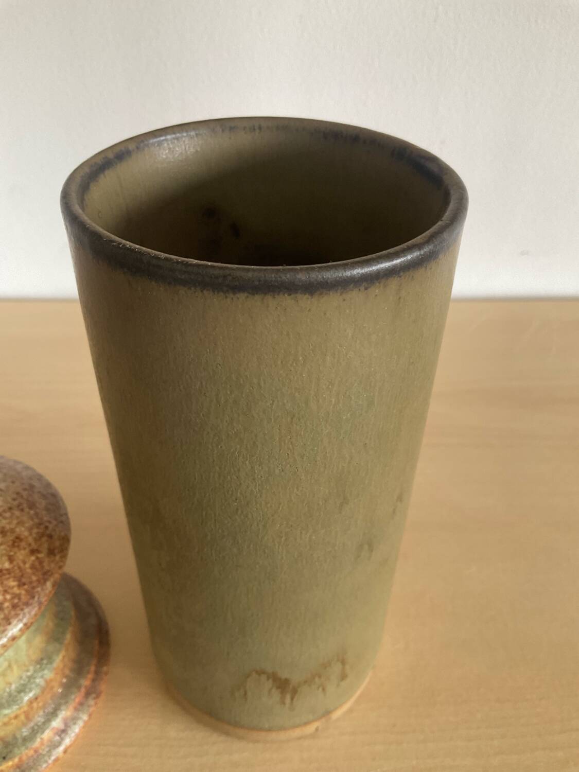 Set of 3 vintage ceramic vases