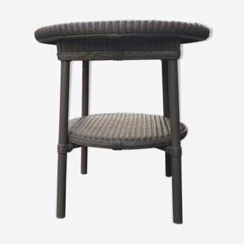 Round outdoor rattan table, Vincent Sheppard