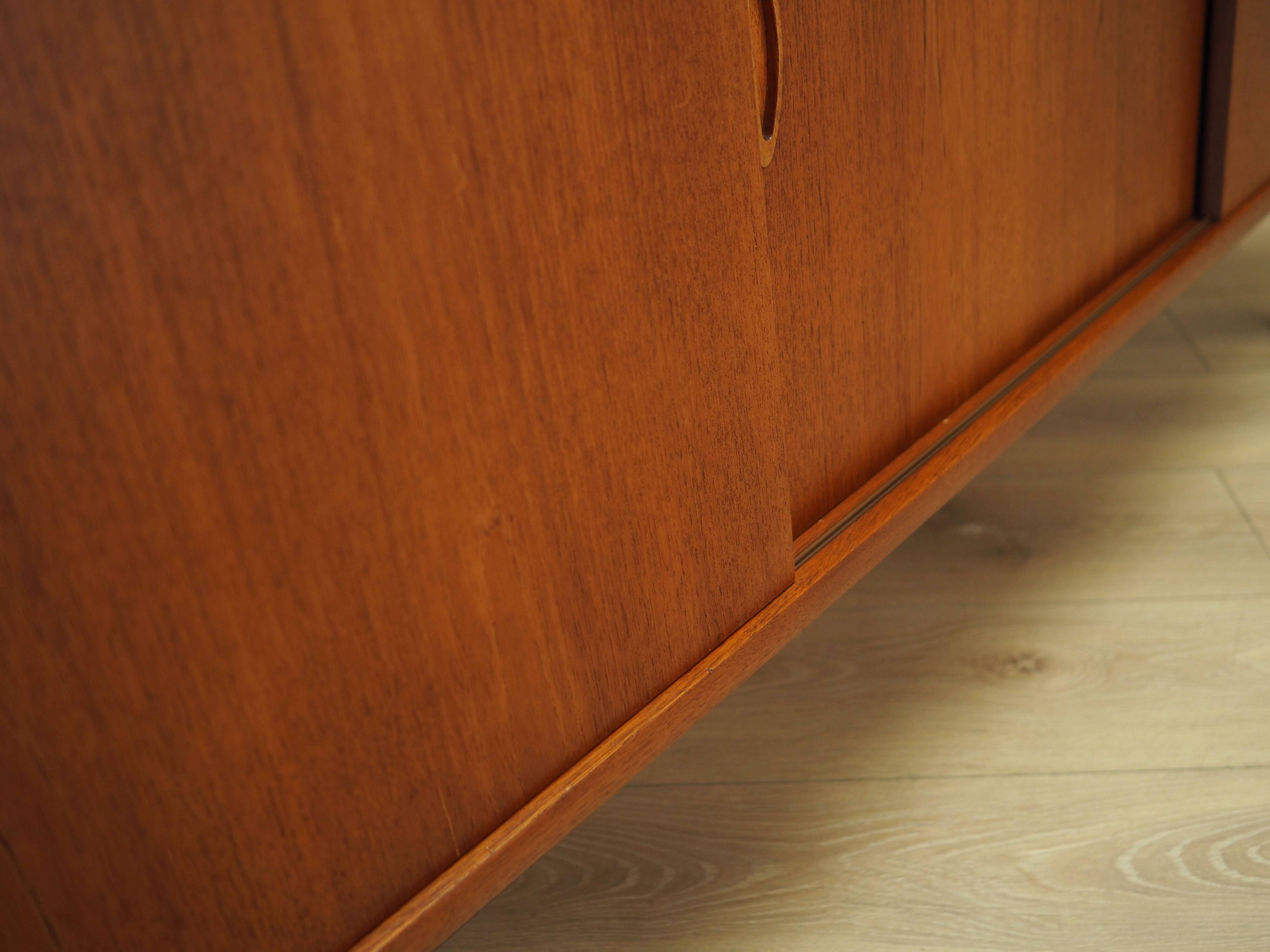 Teak sideboard, Danish design, 1970s, production: Denmark