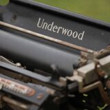 Underwood typewriter