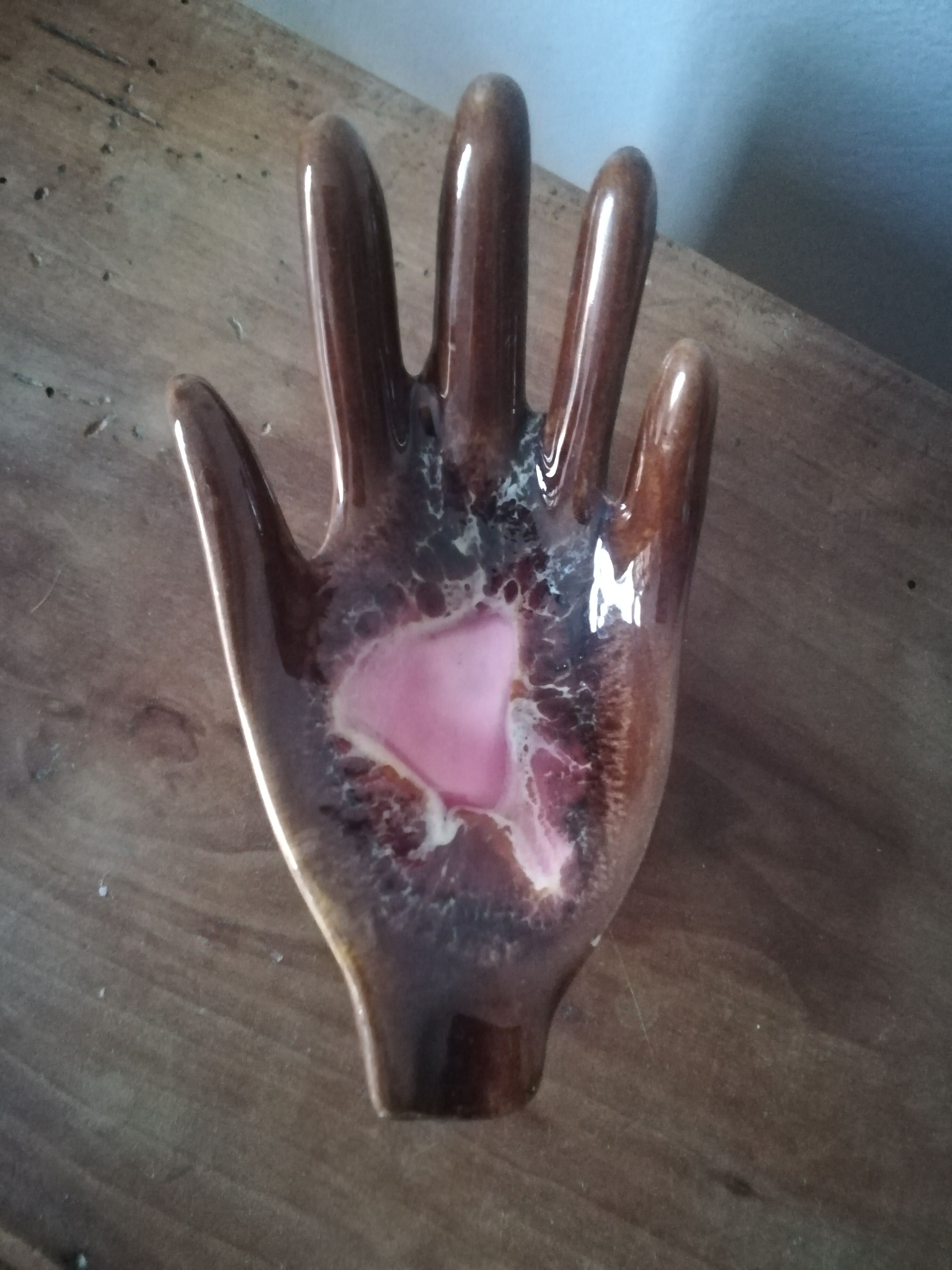 Hand ashtray Vallauris