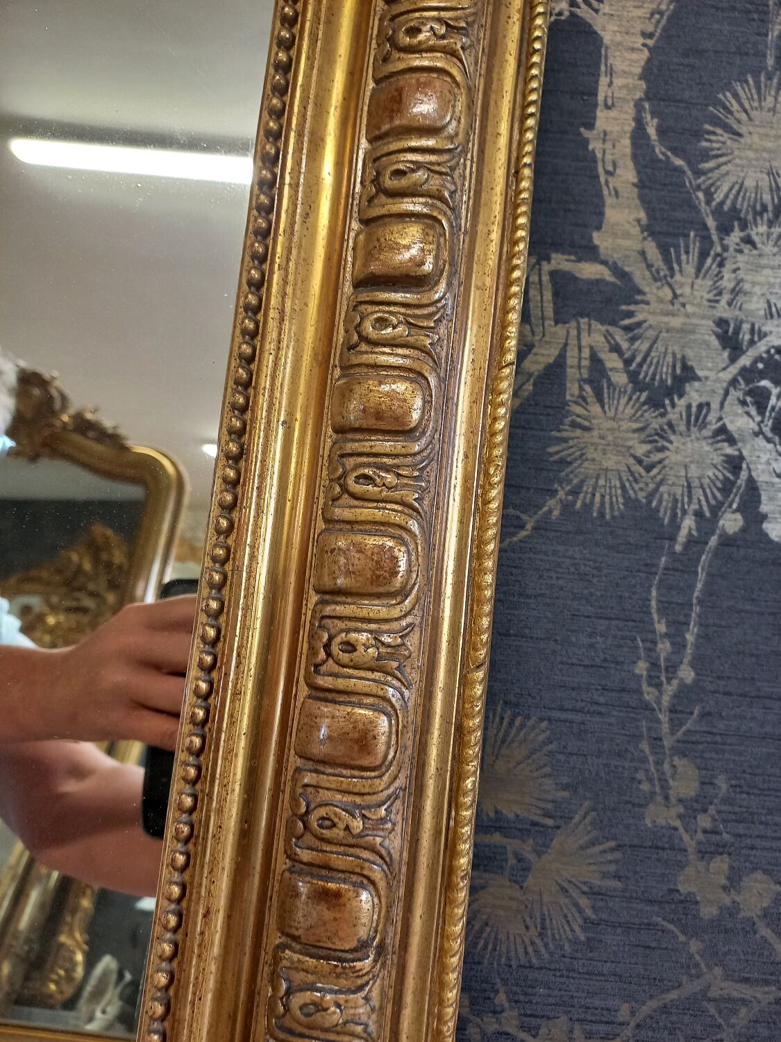 Miroir époque Louis Philippe 108x77cm