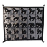 Chimney fire screen