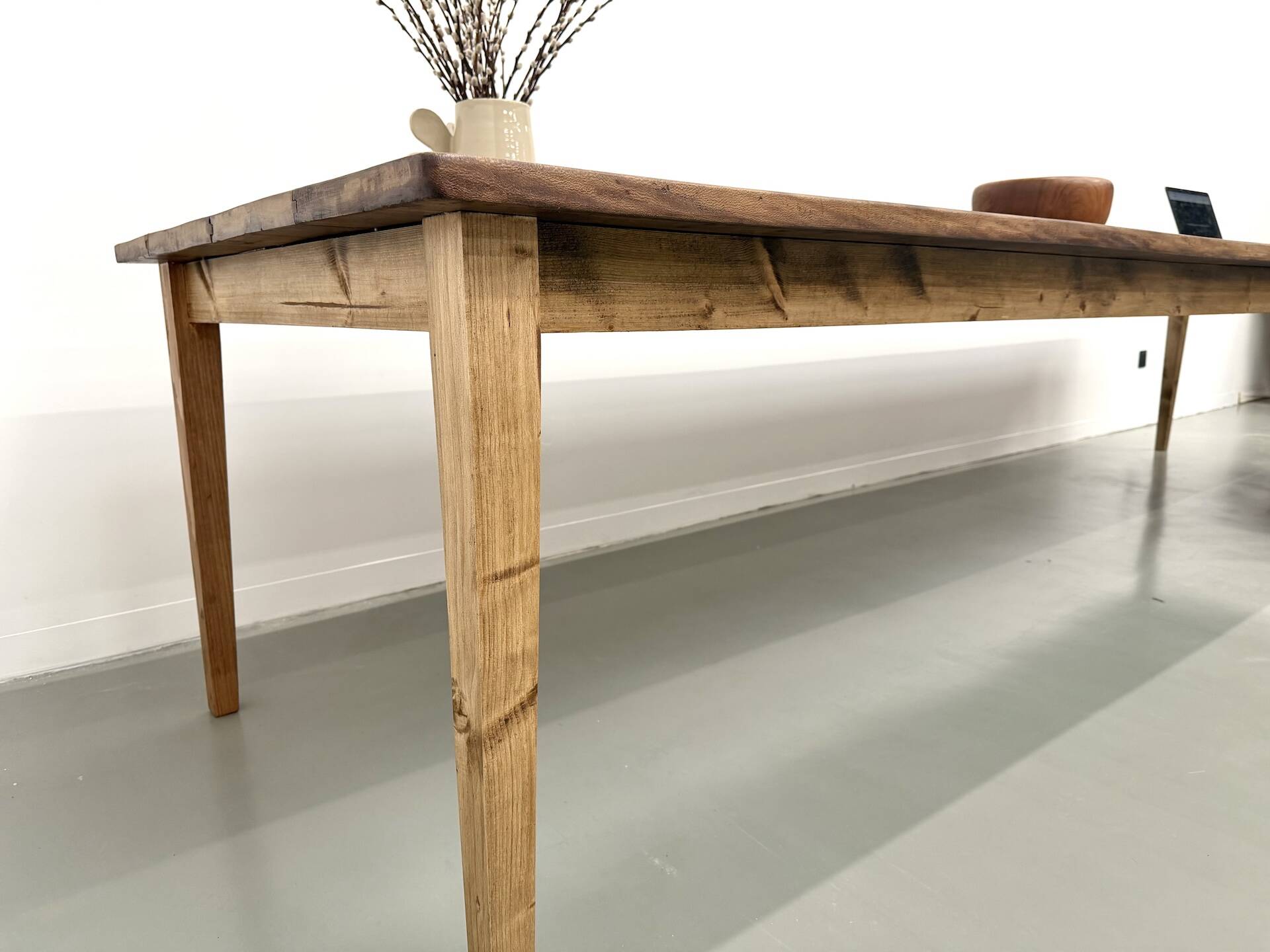 Large XXL Farm Table 4 Metres in Solid Chestnut