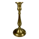 Candlestick in patinated gilded copper late nineteenth century
