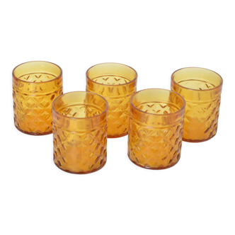Verres ambrés Pernod