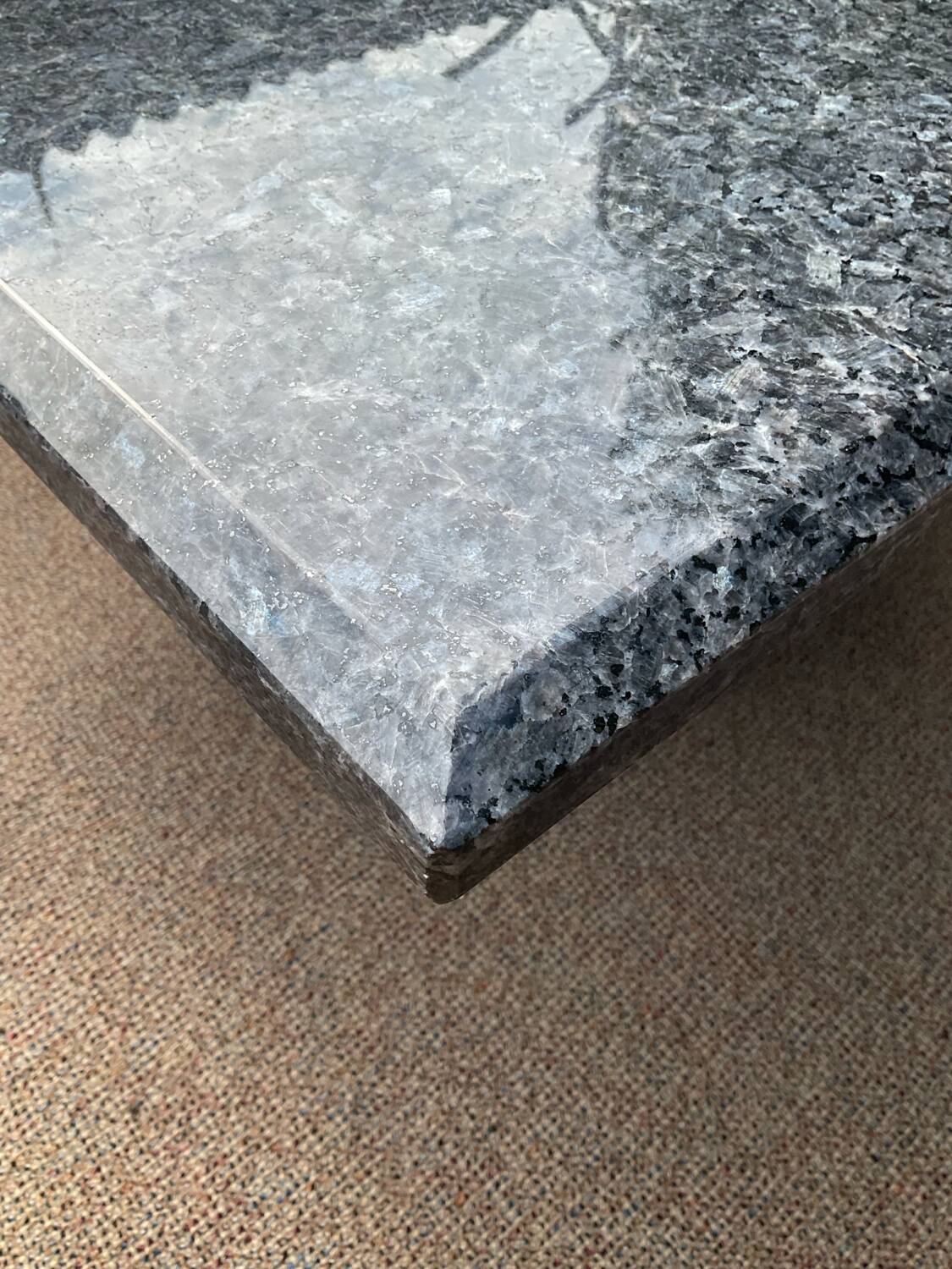 Granite coffee table from the 1980s