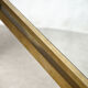 Brass coffee table by Guy Lefèvre