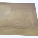 Small brass console, Italy, 1960s