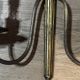 Pair of wall sconces in gilded brass – 2 lights – Louis XVI style
