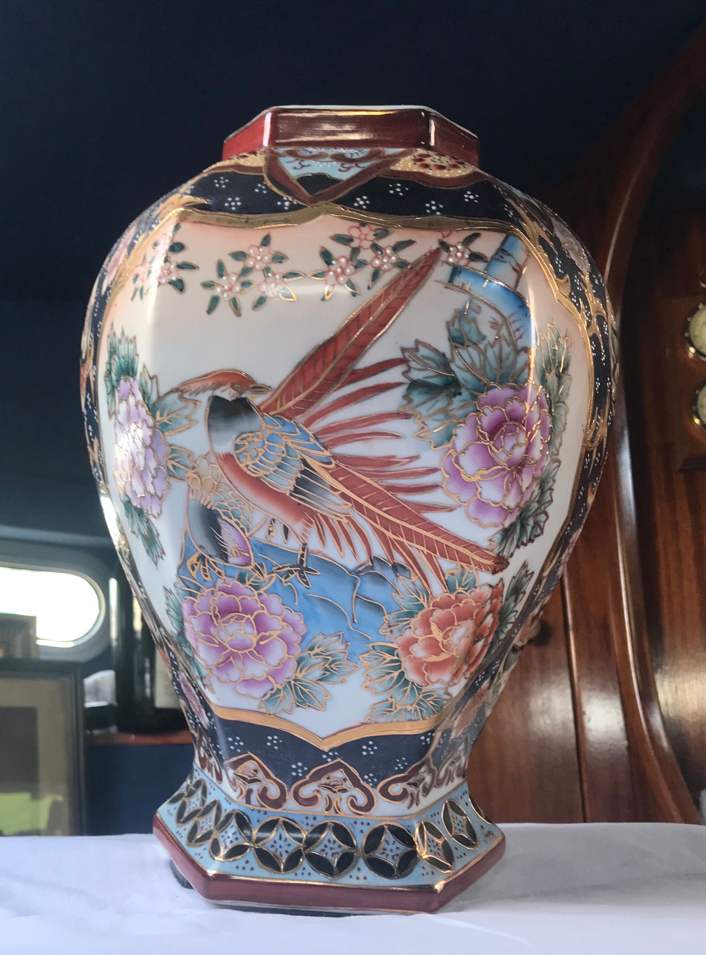 Asian vase