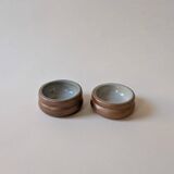 Pair of stoneware bowls