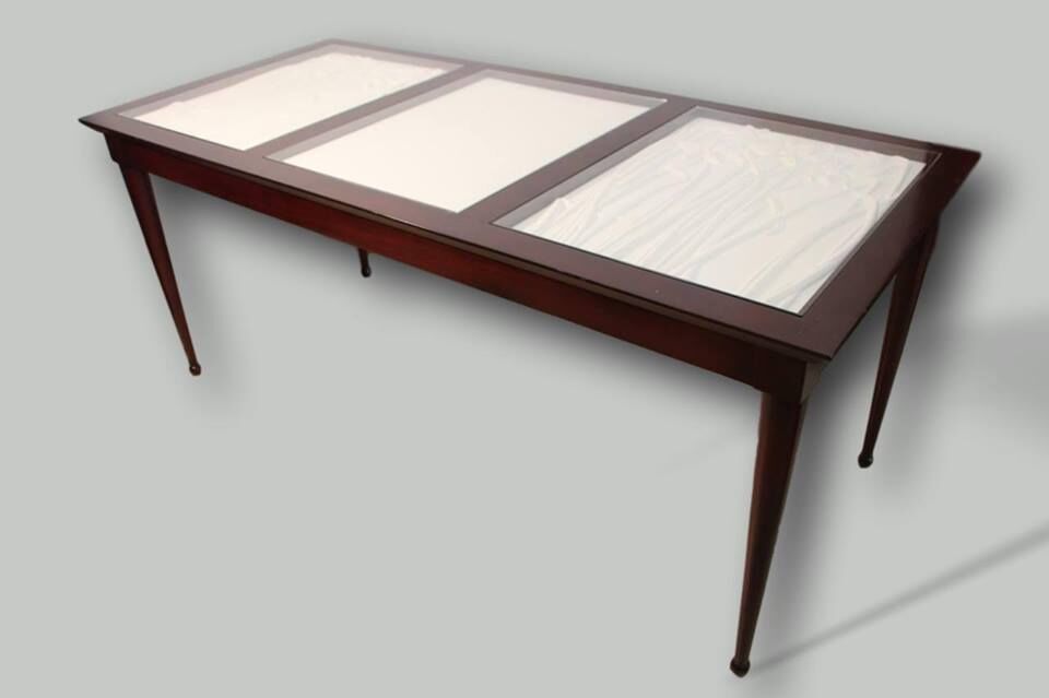 Large Console Jean Boggio and the pottery of Lunéville