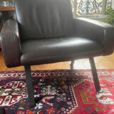 PAIRE DE FAUTEUILS 740  Design : Joseph André Motte 1957