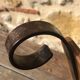 Vintage wooden and wrought iron magazine rack circa 1950s