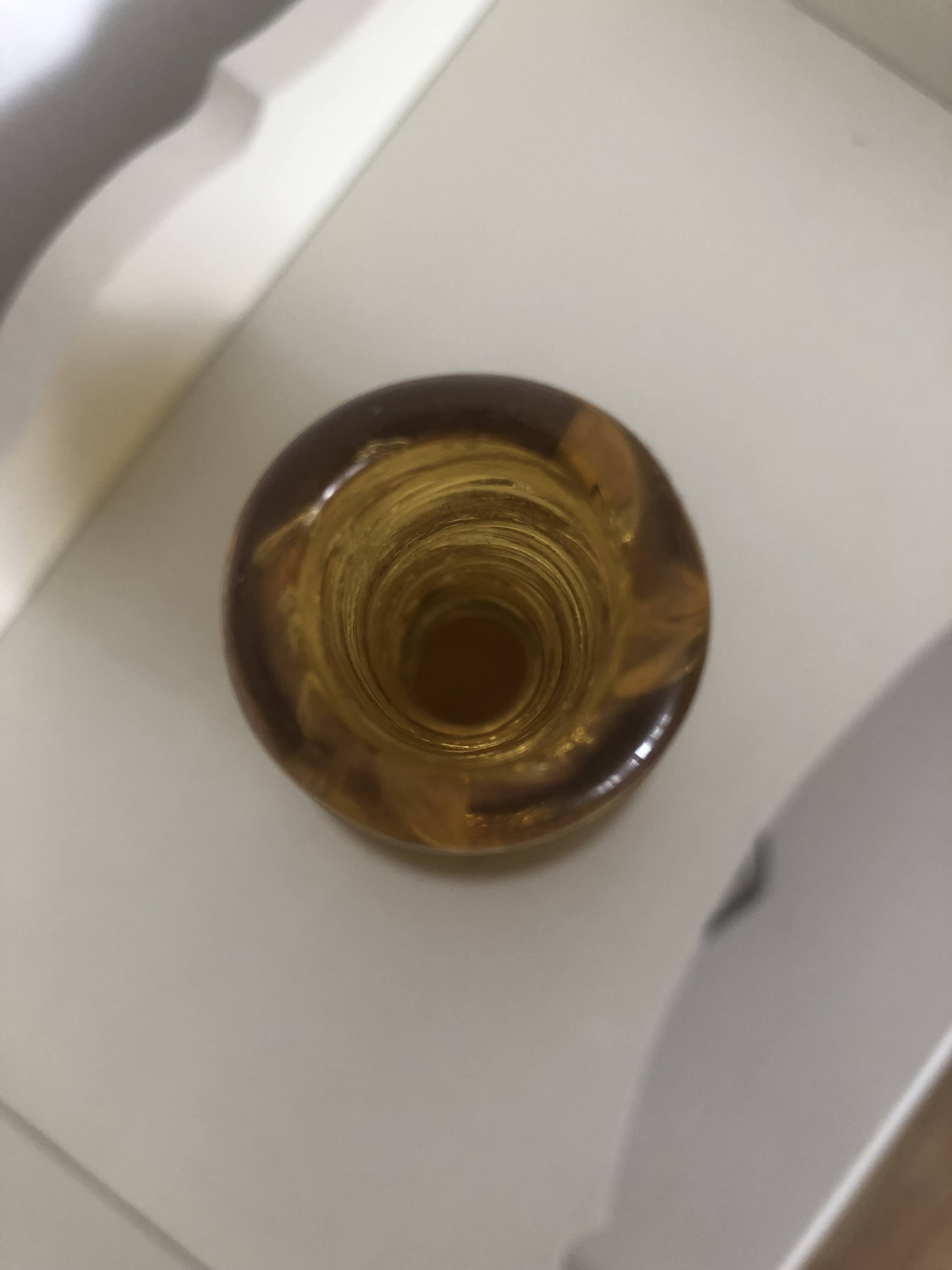 Vase soliflore en verre bullé