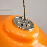 Space Age Brown Pendant from Guzzini, 1970s