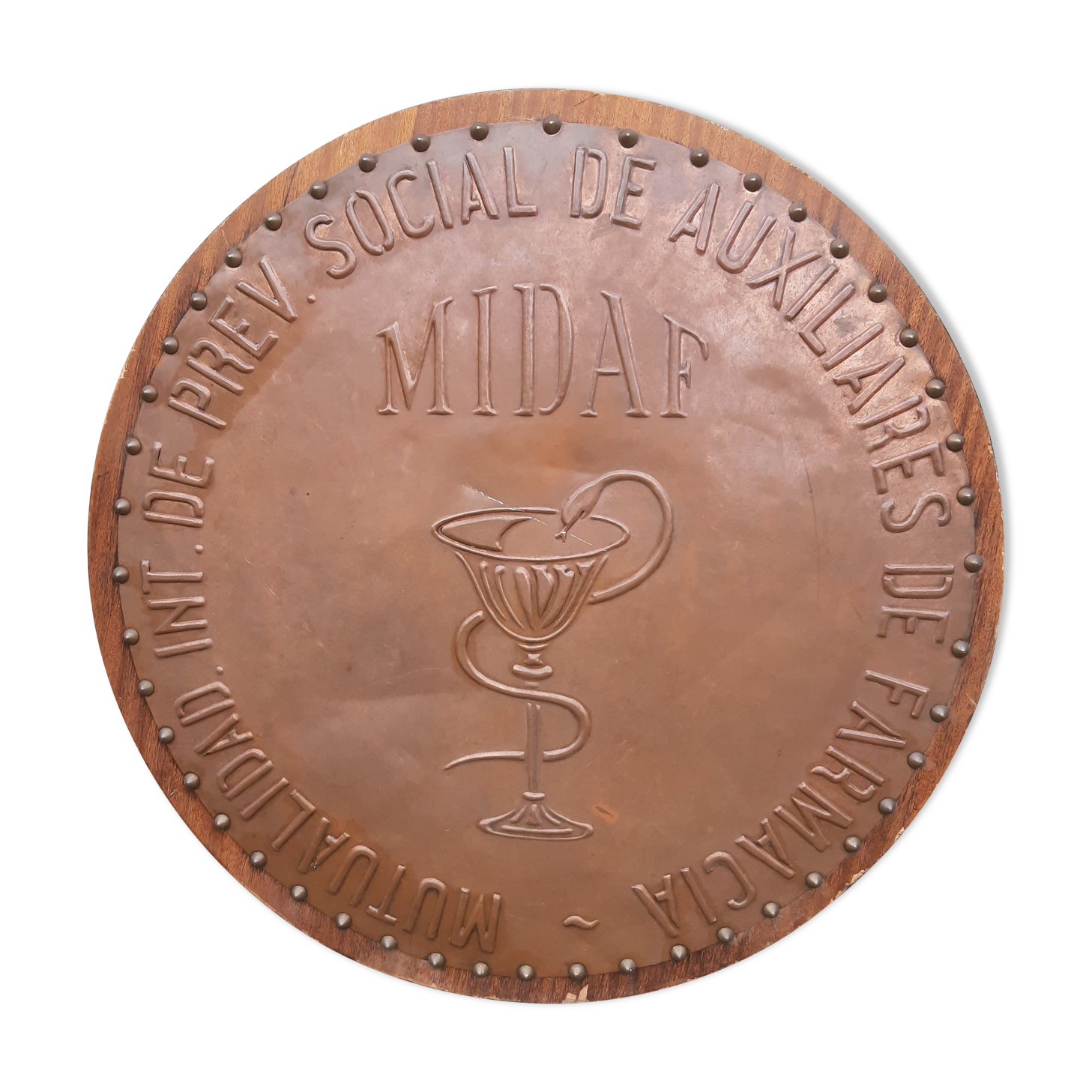 Mutual sign of pharmacy auxiliaries (Barcelona)