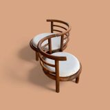 ANA armchair in solid walnut