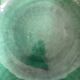 Salad bowl, fruit bowl in green ceramic