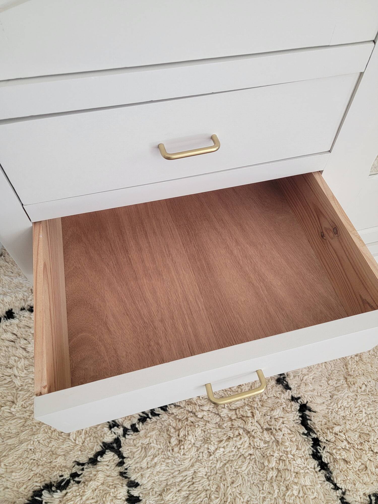 Renovated vintage wardrobe