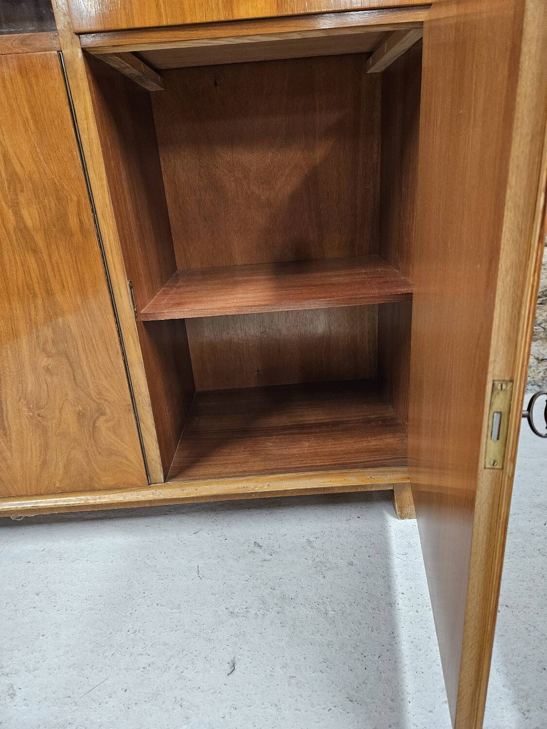 Art Deco walnut sideboard, 1960