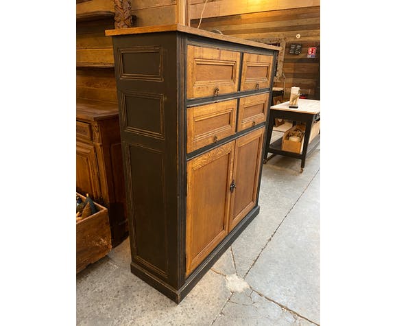 Old oak notary furniture