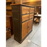 Old oak notary furniture