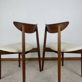 Set of 6 Teak chairs by Harry Østergaard Model 58