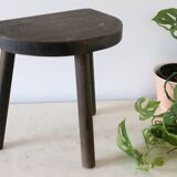 Farm tripod stool, rustic, vintage