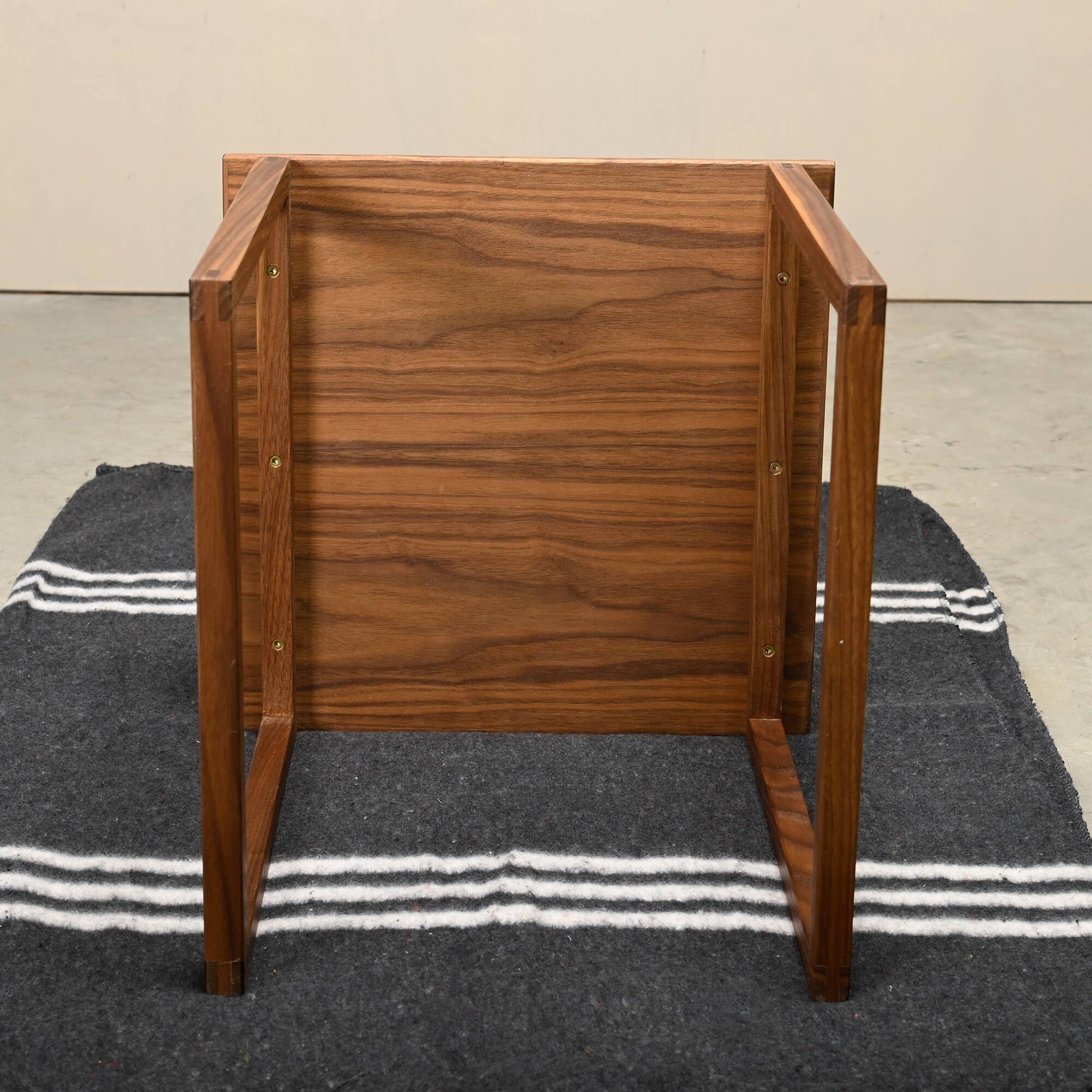 Kai Kristiansen Cube No. 33 Interlocking Nesting Tables in Walnut, Denmark