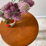 Vintage Solid Beech Screw Stool