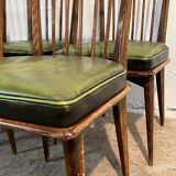 Chaises de salle à manger, Charles Ramos 1950s