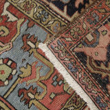 Handmade Persian Heriz Carpet, Large Tribal Wool Rug- 280x220cm