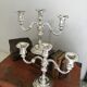 Pair of silver candlesticks.W.Germany.