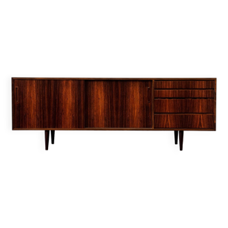 Rosewood lowboard chest, denmark 1960s/70s, vinatge, mid-c modern